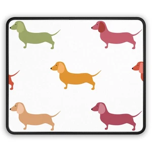 Colorful Dachshund Mouse Pad - Perfect Gift for Dog Lovers - Foto 1 di 5