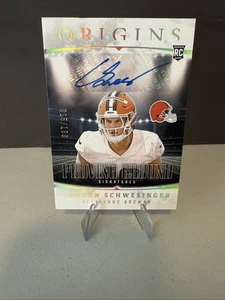 2025 Origins Carson Schwesinger Proving Ground Signatures RC Auto #/199 Browns - Picture 1 of 9