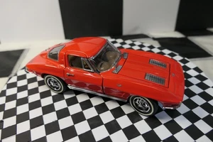 Franklin Mint 1963 C3 Split Window Coupe Riverside Red Sting Ray Corvette - Picture 1 of 24