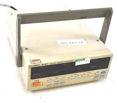 HiTESTER HIOKI 3187 AC/DC POWER - PROBADO - Ver notas de prueba Foto 1 de 4