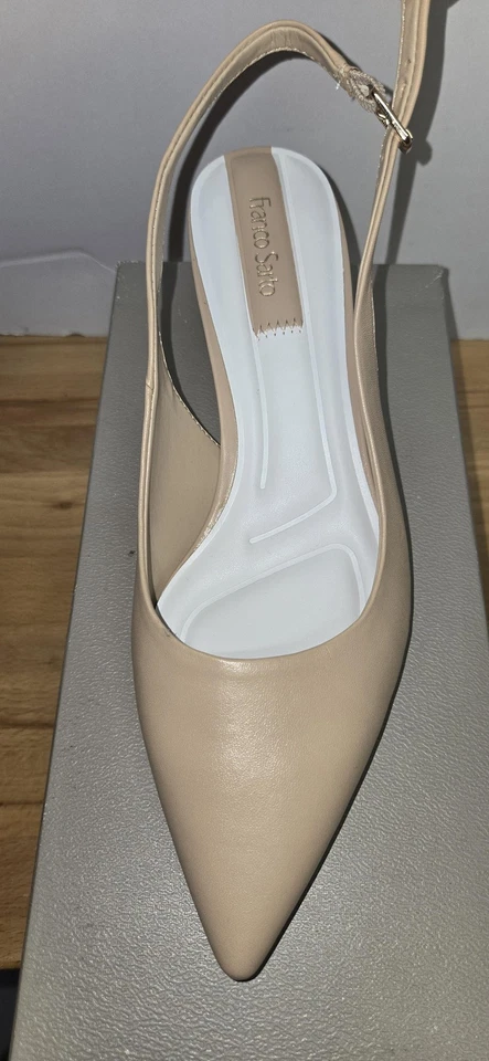 Zapatos Franco Sarto para mujer talla 8,5 nude L-Racer tacón bloque G9011L62 Foto 1 de 4