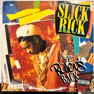 Slick Rick The Ruler's Back LP - Def Jam [C 47372] 1991 ORIG (G+/EX) - Picture 1 of 4