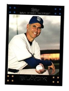 2007 Topps #619 Bud Black San Diego Padres - Bild 1 von 2
