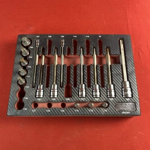 Matco (SBS26V) Torx Bit Socket Set - INCOMPLETE SEE PHOTOS! - Picture 1 of 6