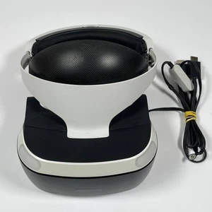 Sony PlayStation VR PSVR PS4 White Virtual Reality Headset Only - Picture 1 of 9