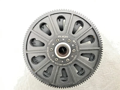 Align Trex 700 Nitro DFC M1 Helical 112T Maingear, Tail Gear, OWB Assembly. M - Image 1 of 2