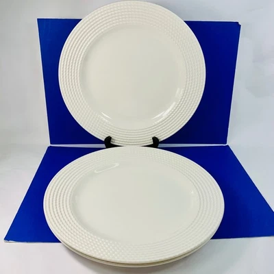 Обеденные тарелки Kate Spade NY Lenox Wickford 3 штуки белые - Изображение 1 из 4