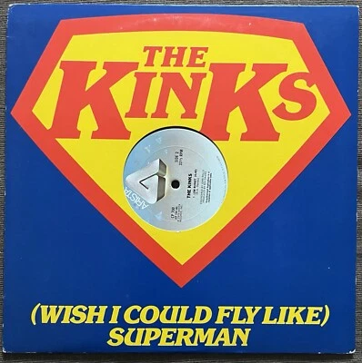 The Kinks - 12” Single 33RPM - Superman & Low Budget (extended play disco mixes) - Image 1 of 2