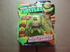 Michelangelo Figuren Kopf Droppin fallen gelassen Teenager Mutant Ninja Schildkröten - Bild 1 von 2