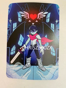 Künstlerserie Deltarune Kris Held Prinz aus der dunklen Karte Mini-Posterdruck - Bild 1 von 1