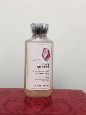 Bath & Body Works Mineral Co. ROSE QUARTZ 2in1 Body Wash & Bubble Bath 10oz RARE - Image 1 of 2