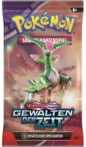 Pokemon Forces of the Time Booster Pack - German - Carmesine & Purple Year 2024