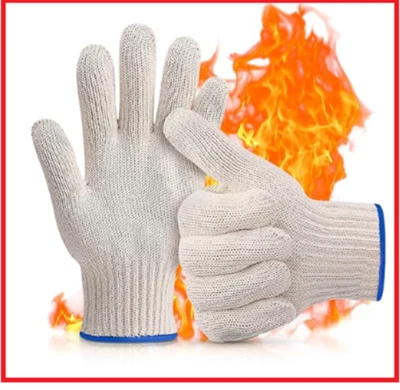 BOGO BRANDS Heat Resistant Cooking Gloves - BBQ Kitchen Gloves Grill 932Â°F Heat Resistan.**