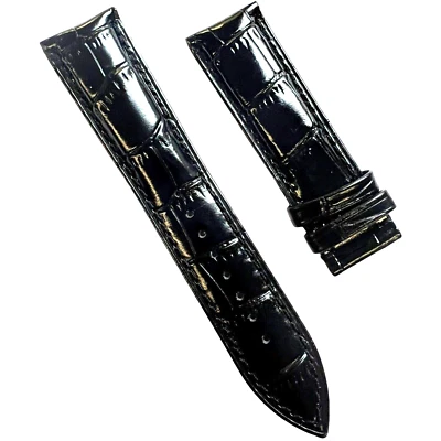 MIDO - браслет - из натуральной кожи - 22 x 22 мм - черный - новый из старых запасов - Изображение 1 из 2