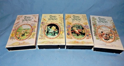 RARE OOP Wind In The Willows HBO Kids Video Set - 4 VHS - "Four Seasons" Foto 1 de 4