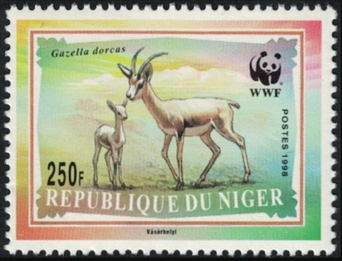 Niger #YT1169 MNH 1998 Dorcas Gazelle [983 Mi1463] Cover