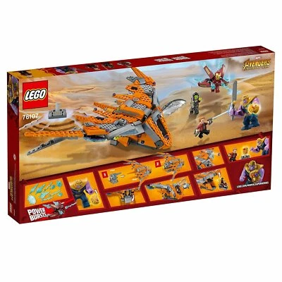 LEGO 76107 Marvel Super Heroes Thanos: Ultimate Battle Buildable Set 674 Pieces - Image 1 of 4