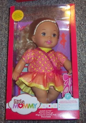 NEW Mattel 2016 My Little Mommy Doll Blonde Hair Sweet As Me 13" Vinyl Cloth NIB - Image 1 of 2