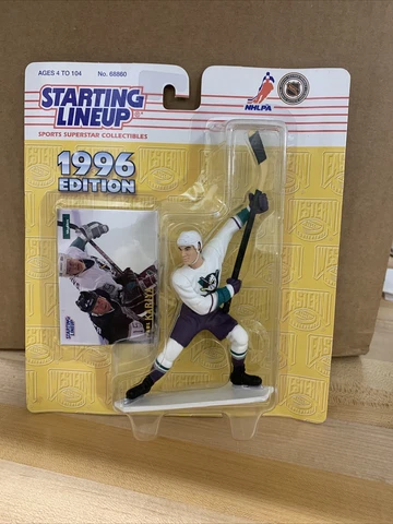 Kenner Hasbro 1996 Starting Lineup NHLPA Paul Kariya Anaheim Mighty Ducks Box 91 Cover