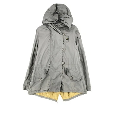 Blauer Dark Grey Hooded Jacket Size S - Image 1 of 4