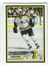 1994-95 Brandon Wheat Kings (WHL) Colin Cloutier