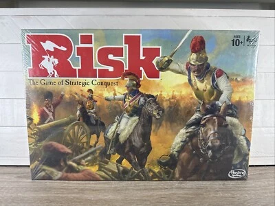 New Sealed RISK Game of Strategic Conquest Board Game Hasbro Quick Shipping - Image 1 of 3