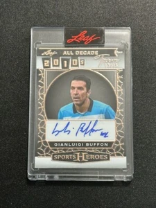 Gianluigi Buffon 2025 Leaf Sports Heroes Acetat All Decade Auto 13/15 SP - Bild 1 von 2