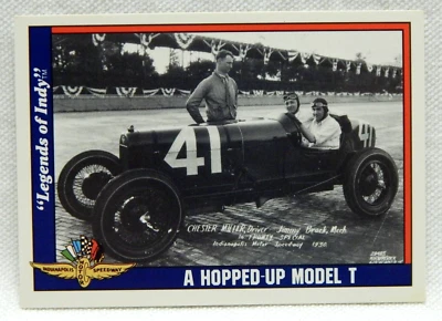 INDY 500 CHET MILLER LEGENDS OF INDY TRADING CARD #47 - Image 1 of 2