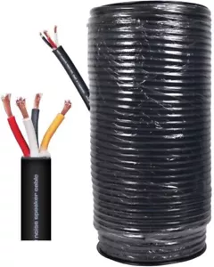 ProX XC-412-500 500 piedi 12 gauge AWG 4 conduttori cavo altoparlante audio 500 piedi - Foto 1 di 7