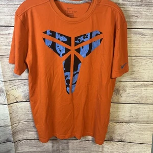 Nike KOBE BRYANT 7 orange drifit poison dart frog black mamba mentality shirt M - Picture 1 of 7