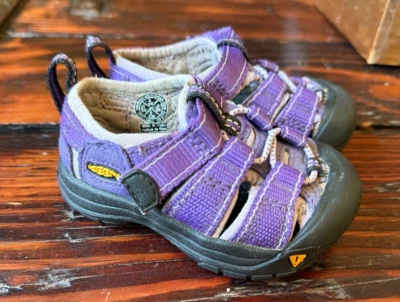 KEEN Baby Newport H2 Waterproof Sport Sandals Purple Toddler Shoes Size 4 - Image 1 of 3