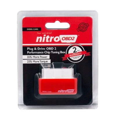 For Diesel Cars Eco Nitro OBD2 Chip Tuning Box ECU More Power & Torque Engine - Image 1 of 4