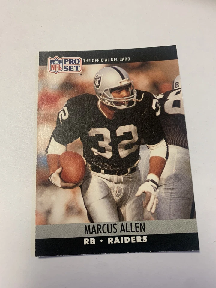 1990 Pro Set NFL Marcus Allen Los Angeles Raiders  - Image 1 of 1