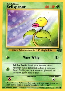 BELLSPROUT 49/64 JUNGLE SET UNLIMITED POKEMON TCG CCG 1999 NM - Picture 1 of 1