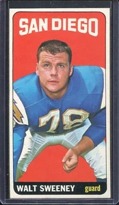 1965 Topps Football # 173 Walt Sweeney (NM) Near Mint - Picture 1 of 2