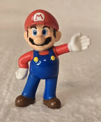 Figura Nintendo Super Mario CakeTop, Fire Luigi con caja, Red Toad Toad Rouge con caja Foto 1 de 4