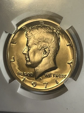CAMEO 1971 S 50¢ DDO (FS-101)And DDR Super Rare With Both Varieties Cover