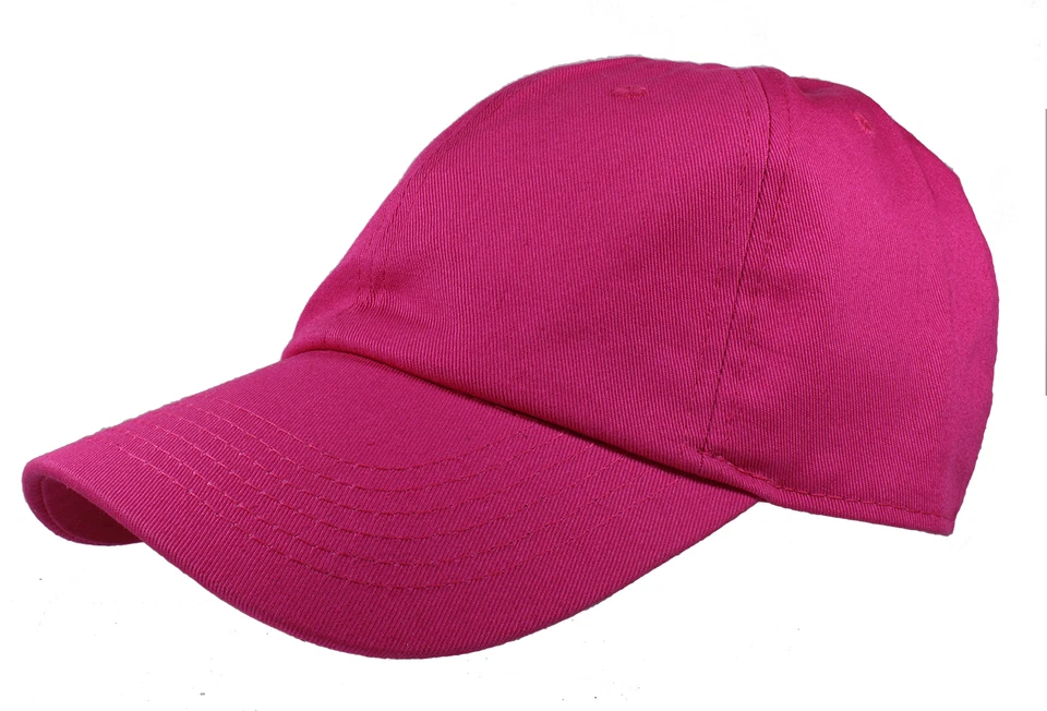 Простой хлопок бейсбольная кепка поло стиль стирка регулируемый корабль в коробке! - Изображение 1 из 4