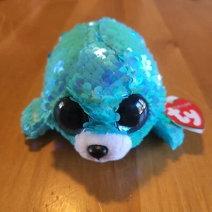 TY Beanie Boo Wave Seal Small NWT - Picture 1 of 11
