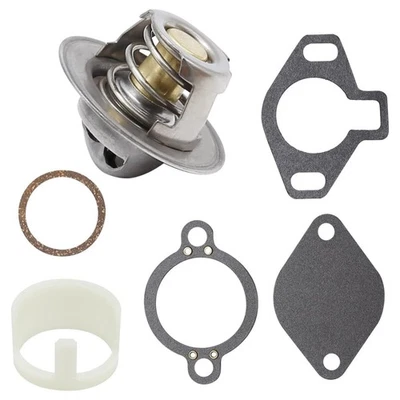 For Mercruiser V6 V8 For GM Engines 4.3L 5.0L 5.7L 7.4L 8.2L 160° Thermostat Kit - Image 1 of 4