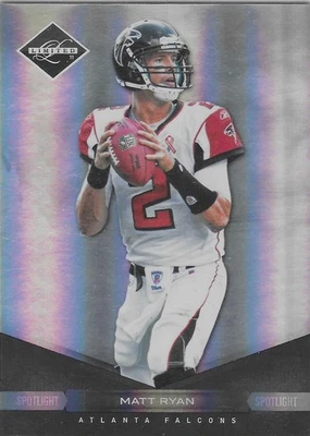 2011 Leaf Limited Matt Ryan Atlanta Falcons Spotlight #/50 - Image 1 of 2