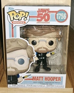 Funko Pop Movies #1756 Matt Hooper Jaws 50th Anniversary - Picture 1 of 6