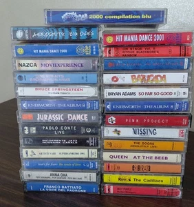 LOT - 27 ORIGINAL Music Cassettes - Various Genres - Picture 1 of 3