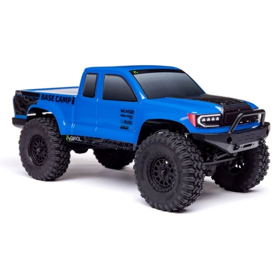 Axial AXI-1219T2 1:24 SCX24 BaseCamp 4WD RockCrawler Brushed RTR Akku/Lader Blau - Bild 1 von 4