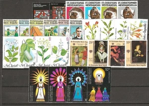 ST KITTS & NEVIS 1977/80 "Commemoratives" MNH - Picture 1 of 1