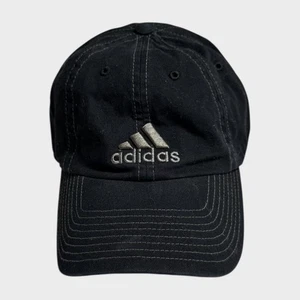 Vintage Adidas Cap Embroidered Logo Baseball Strapback Hat One Size Y2K - Picture 1 of 6