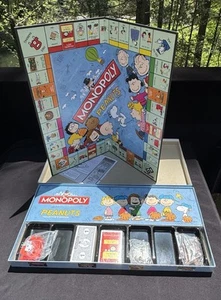 New Vintage Monopoly Peanuts Collectors Edition Charlie Brown Parker Brothers - Picture 1 of 11