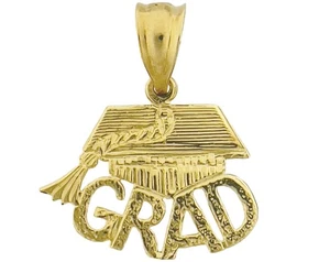 Dije de oro 14K grado, tapa y borla - Imagen 1 de 6