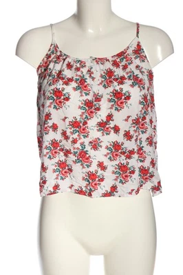 H&M DIVIDED Haut à fines bretelles Dames Top T EU 32 blanc-rouge - Photo 1/4