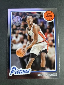 Ron Holland II 2025-26 Topps Basketball 1980 Retro 45th Anniversary - Picture 1 of 2